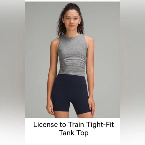 Lululemon License to Train tank top - Picture 1 of 4